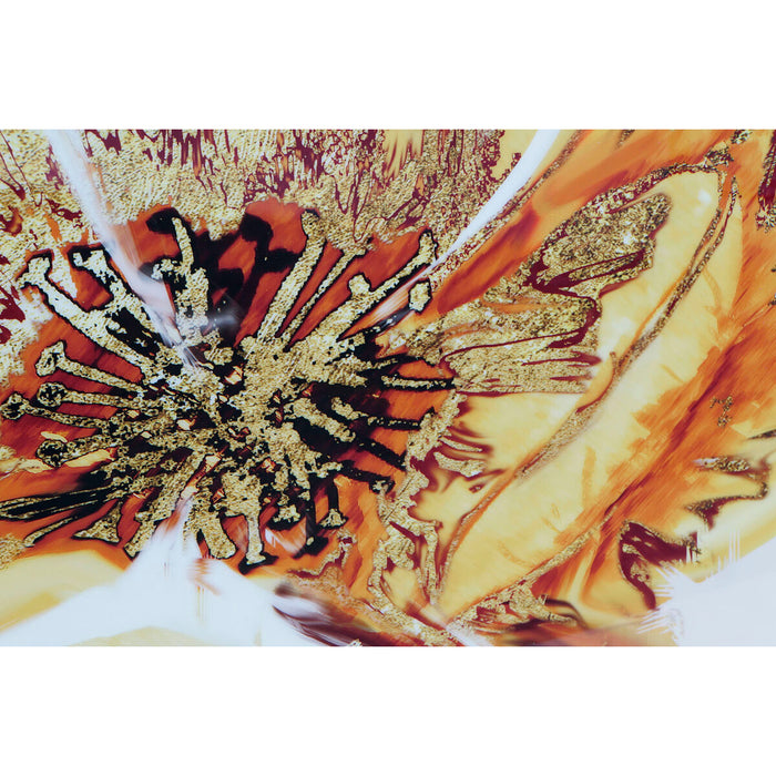 Tablou DKD Home Decor Květiny (240 x 3 x 80 cm)