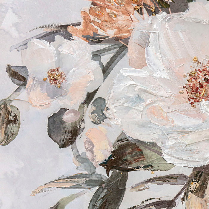 Tablou DKD Home Decor 80 x 3,5 x 80 cm Vază Shabby Chic (2 Unități)