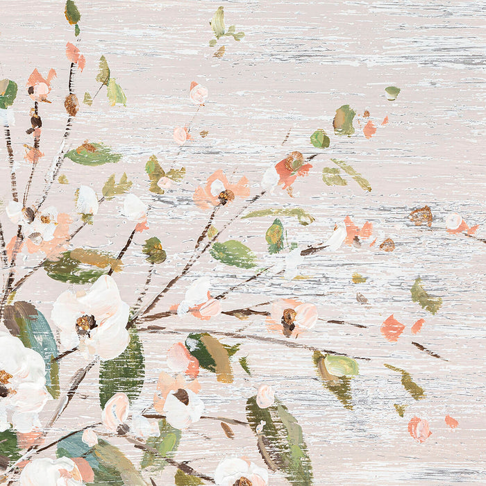 Tablou DKD Home Decor 90 x 2,4 x 90 cm Vază Shabby Chic (2 Unități)