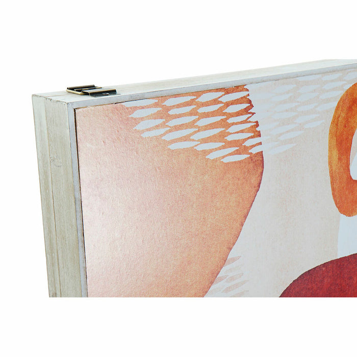 Dulap de chei DKD Home Decor Multicolor Lemn MDF 2 Unități 46,5 x 6 x 31,5 cm