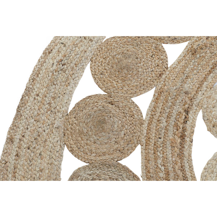 Covor DKD Home Decor Tropical Iută (200 x 200 x 200 cm)
