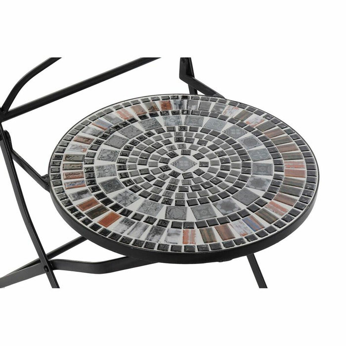 Zahradní židle DKD Home Decor Ceramică Negru Forjare (42 x 50 x 90 cm)