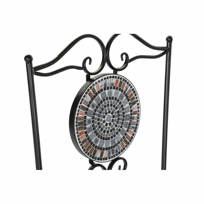 Zahradní židle DKD Home Decor Ceramică Negru Forjare (42 x 50 x 90 cm)