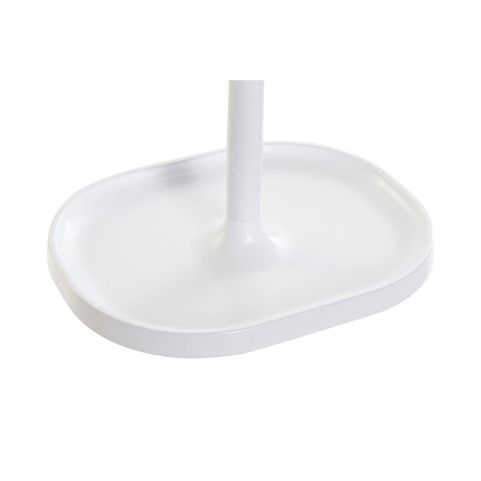 Oglindă cu Efect de Mărire cu LED DKD Home Decor 20 x 20 x 33 cm Alb Plastic