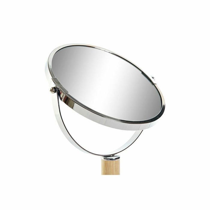 Oglindă cu Efect de Mărire DKD Home Decor Lemn Metal 19 x 15 x 34 cm
