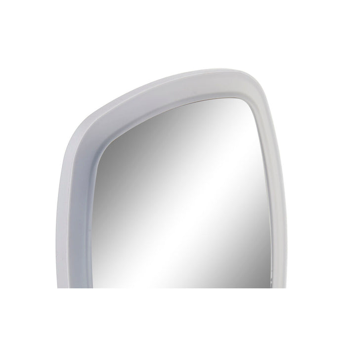 Oglindă cu Efect de Mărire cu LED DKD Home Decor 17 x 13 x 30,5 cm Argintiu Metal