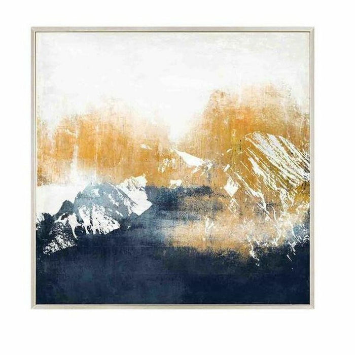 Tablou DKD Home Decor Abstract 80 x 3 x 80 cm Modern (2 Unități)