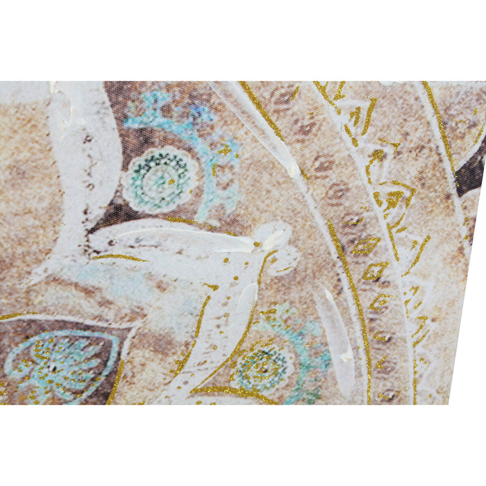 Tablou DKD Home Decor 90 x 3 x 120 cm Oriental (2 Unități)