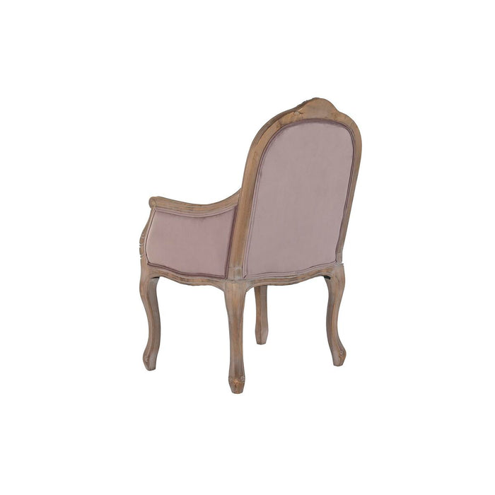 Scaun de Sufragerie DKD Home Decor Roz Natural 62 x 55 x 100 cm 63,5 x 50 x 102 cm