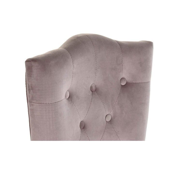 Scaun de Sufragerie DKD Home Decor Roz Natural 51 x 47,5 x 101 cm