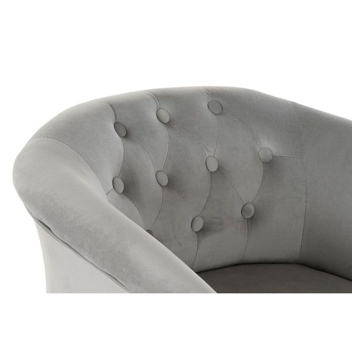 Fotoliu DKD Home Decor Gri Lemn Plastic 58 x 56 x 69 cm