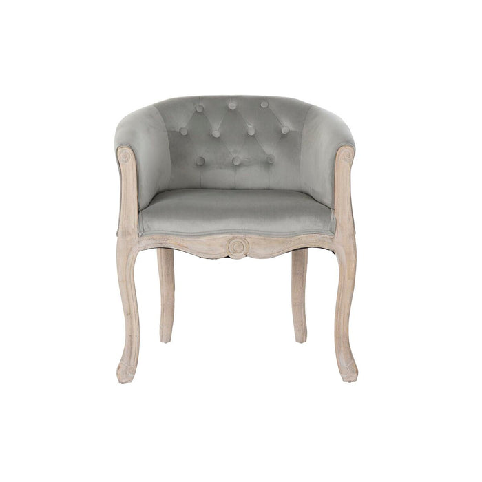 Fotoliu DKD Home Decor Gri Lemn Plastic 58 x 56 x 69 cm