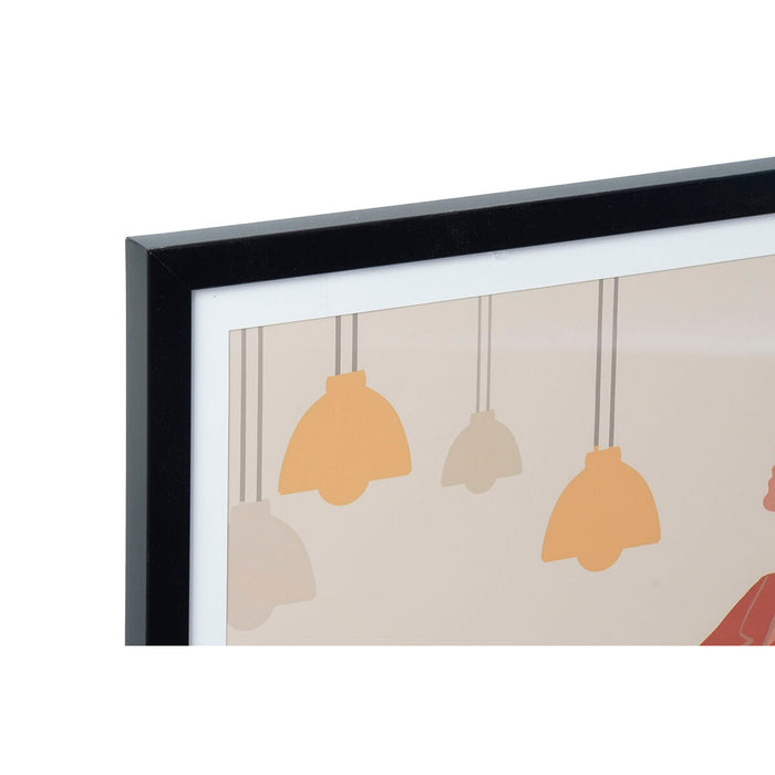 Set de 7 tablouri DKD Home Decor Femei (43 x 2 x 63 cm)