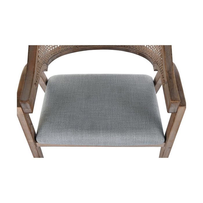 Scaun de Sufragerie DKD Home Decor Gri deschis 59 x 55 x 88 cm
