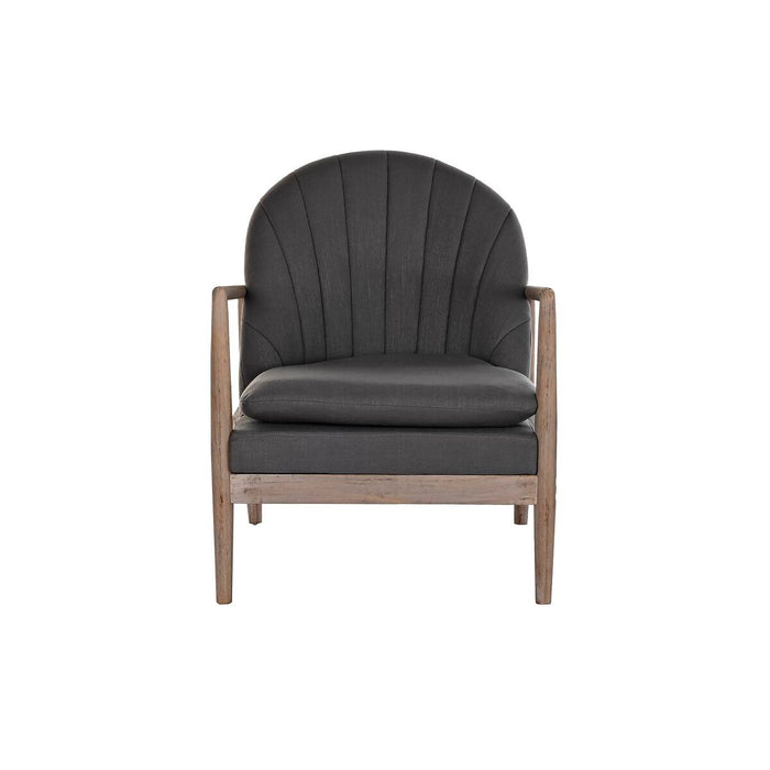 Fotoliu DKD Home Decor Gri închis Brad Plastic 68 x 69 x 89 cm 67 x 70 x 89 cm