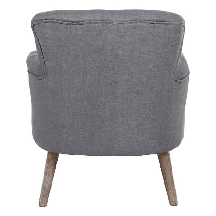 Fotoliu DKD Home Decor Gri închis Brad Plastic 65 x 62 x 77 cm 65 x 69 x 77 cm