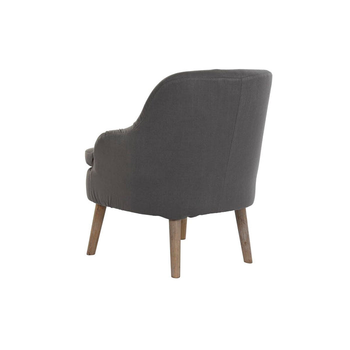 Fotoliu DKD Home Decor Gri închis Brad Plastic 61 x 46 x 75 cm