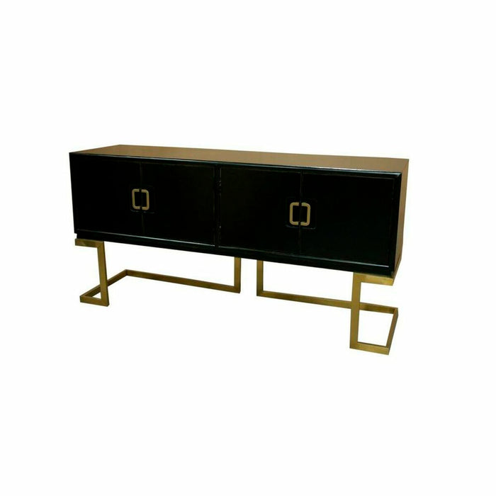 Servantă DKD Home Decor Negru Metal Plop (180 x 50 x 90 cm)