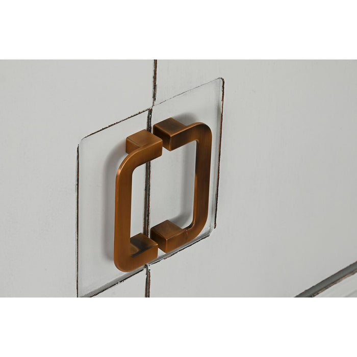 Servantă DKD Home Decor Alb Metal Plop (178 x 50 x 90 cm)
