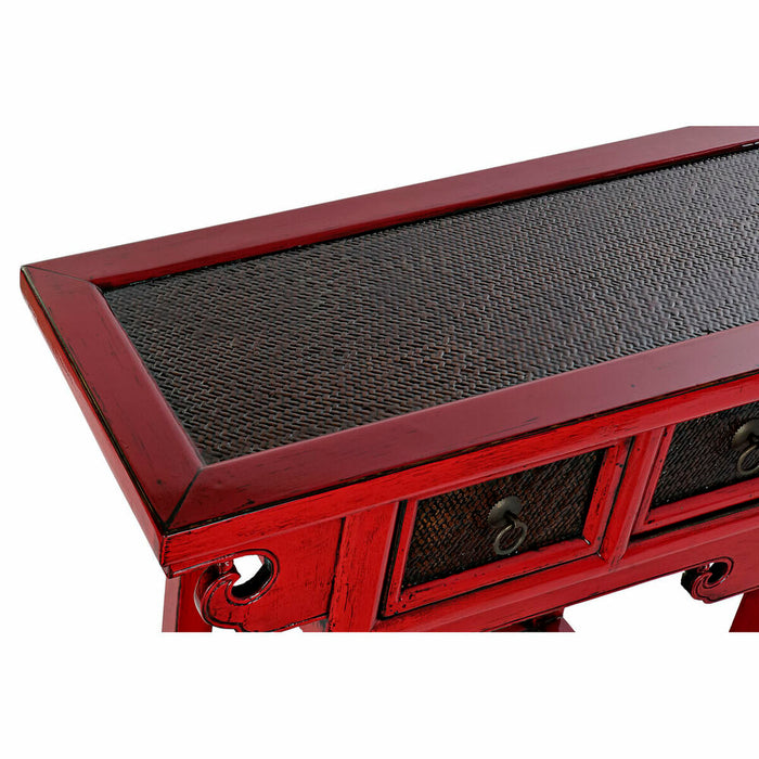 Consolă DKD Home Decor Metal Maro închis 85 x 35 x 80 cm