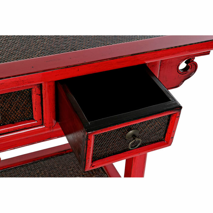 Consolă DKD Home Decor Metal Maro închis 85 x 35 x 80 cm