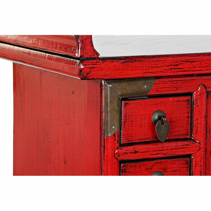 Dulap cu Sertare DKD Home Decor Metal Lemn de ulm (83 x 33.5 x 79 cm)