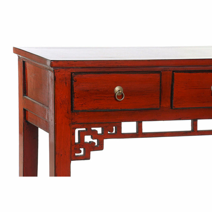 Consolă DKD Home Decor Roșu Metal 113 x 38 x 83 cm