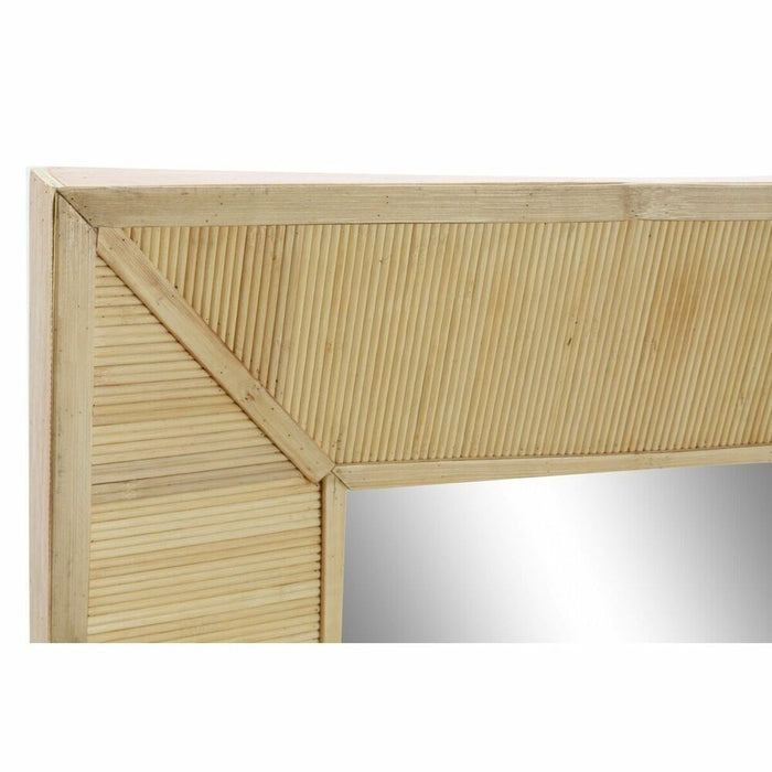 Oglindă de perete DKD Home Decor Maro Bambus Oglindă Natural Tropical 71 x 7 x 97 cm