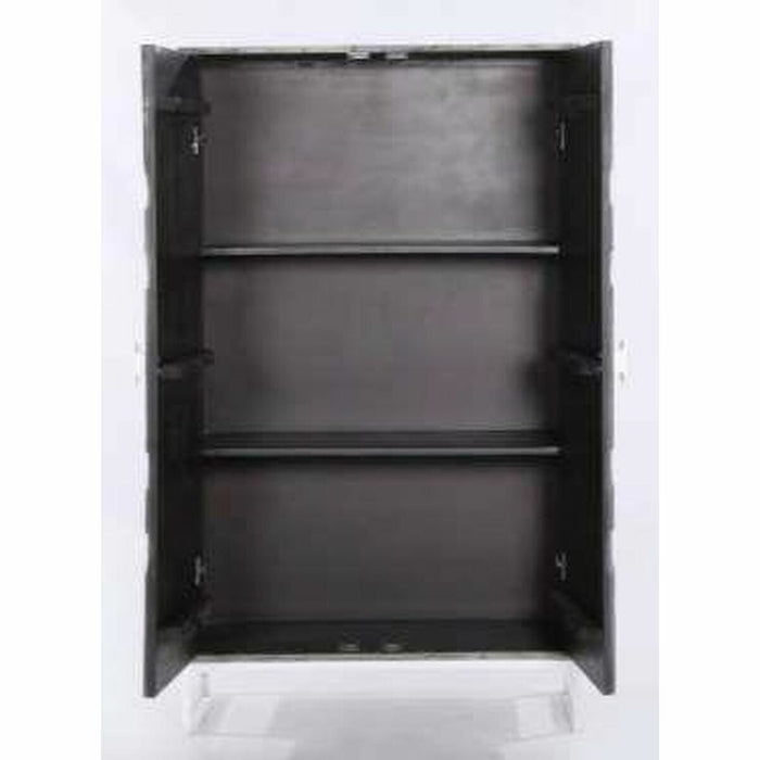 Dulap DKD Home Decor 8424001892006 90 x 38 x 151 cm Gri Metal Alb Lemn de mango