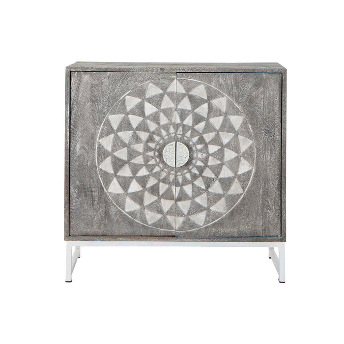 Servantă DKD Home Decor Metal Lemn de mango (81 x 38 x 81 cm)