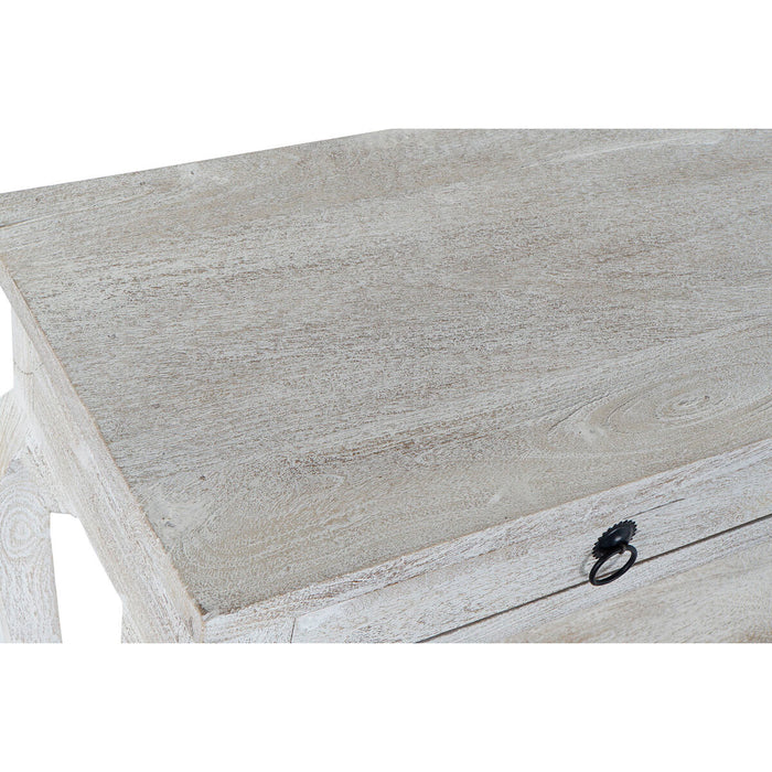 Console DKD Home Decor Alb Multicolor Lemn Lemn de mango 115 x 38 x 76 cm