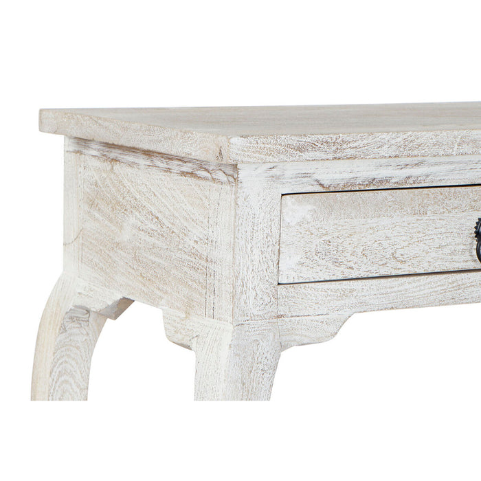 Console DKD Home Decor Alb Multicolor Lemn Lemn de mango 115 x 38 x 76 cm