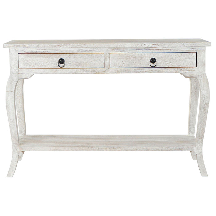 Console DKD Home Decor Alb Multicolor Lemn Lemn de mango 115 x 38 x 76 cm