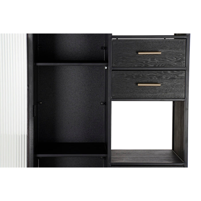 Stand Prezentare DKD Home Decor 70 x 38 x 145 cm Geam Lemn MDF