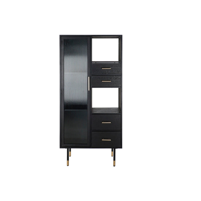 Stand Prezentare DKD Home Decor 70 x 38 x 145 cm Geam Lemn MDF