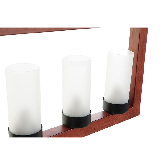 Lustră DKD Home Decor Maro Aluminiu Geam (52 x 6 x 26 cm)