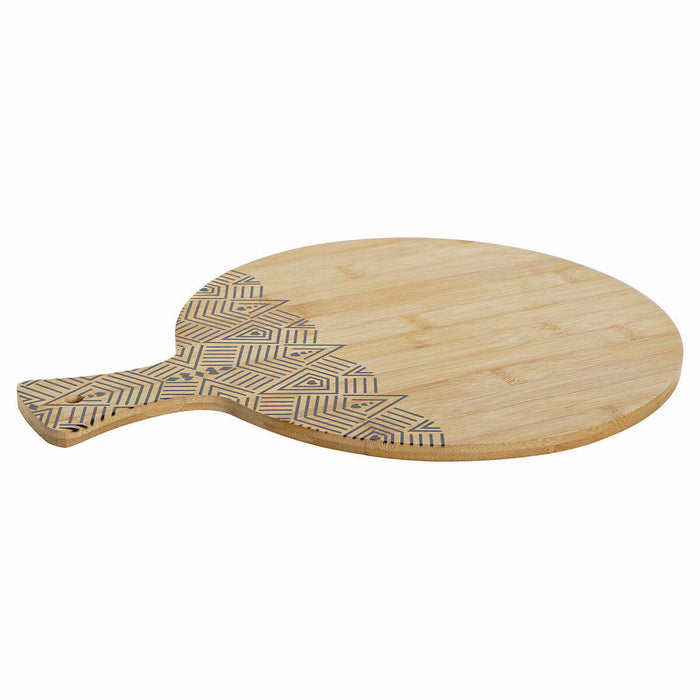 Masă de tăiat DKD Home Decor Negru Natural Bambus Dreptunghiular 30 x 40 x 1 cm