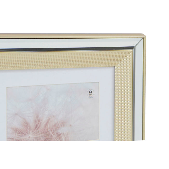 Ramă Foto DKD Home Decor Geam polistiren Auriu* Argintiu Tradiţional 47 x 2 x 40 cm (2 Unități)