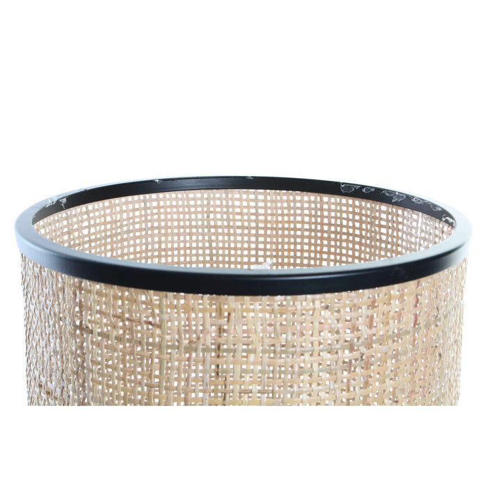 Lampă de masă DKD Home Decor Natural Negru 220 V 50 W (25 x 25 x 63 cm)