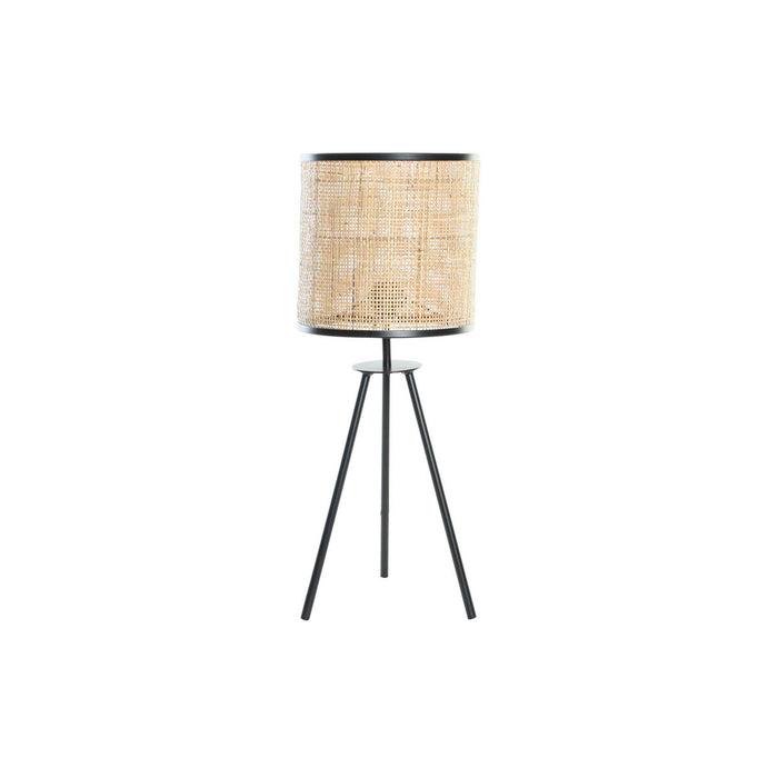 Lampă de masă DKD Home Decor Natural Negru 220 V 50 W (25 x 25 x 63 cm)