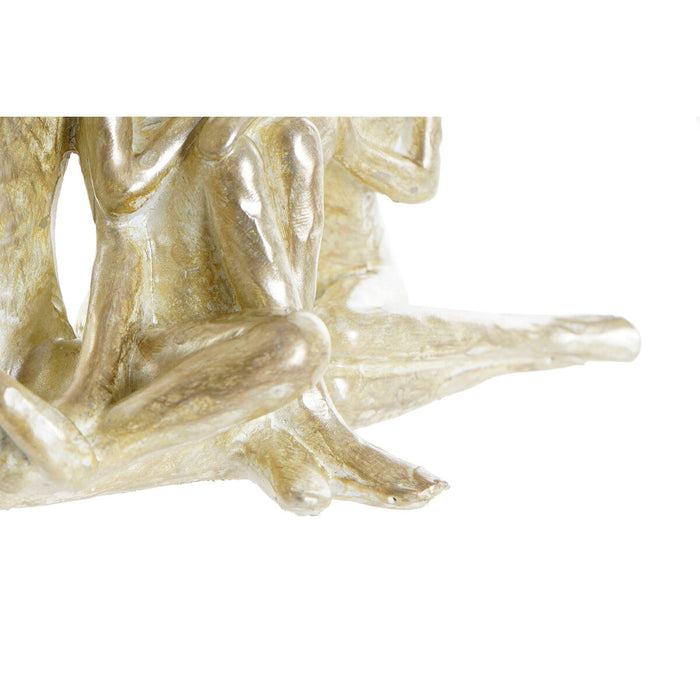 Figură Decorativă DKD Home Decor Auriu* Familie 21 x 8 x 12 cm