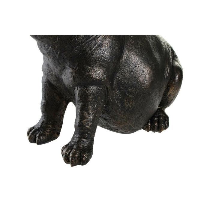 Masa laterală DKD Home Decor S3023698 Cupru Rășină Geam 65 x 50 x 45 cm