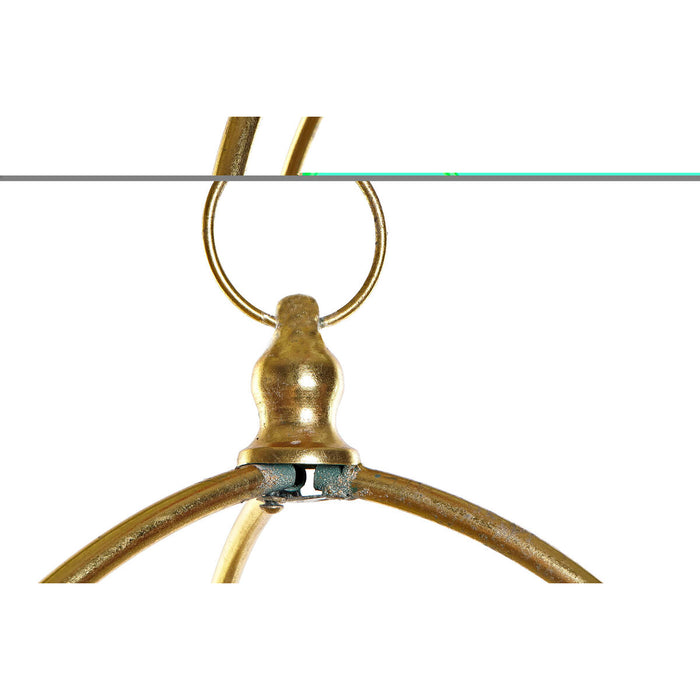 Raft DKD Home Decor Auriu* Metal 3 Rafturi (39 x 39 x 101 cm)