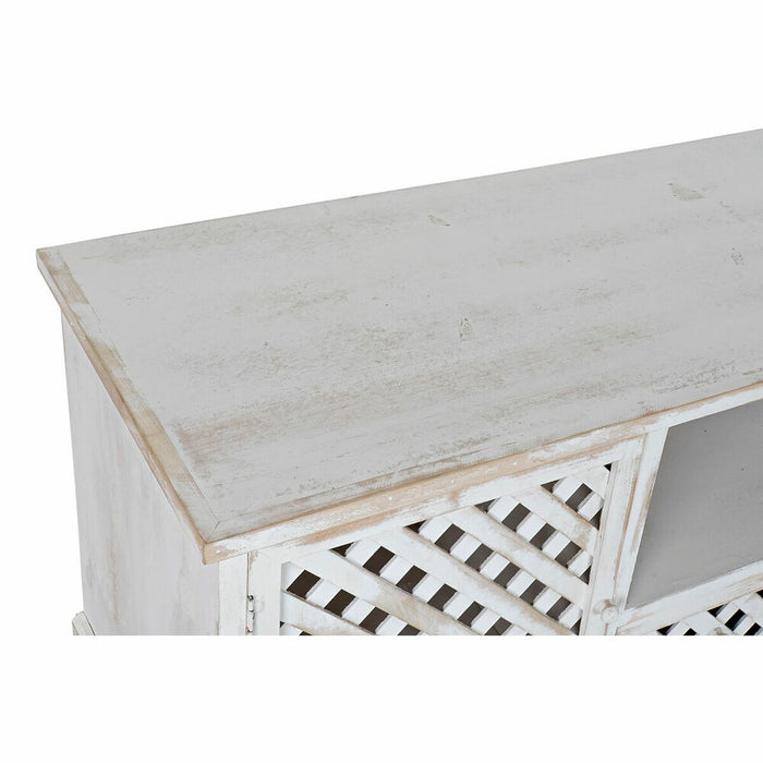 Mobilă TV DKD Home Decor Alb 140 x 40 x 54 cm Brad