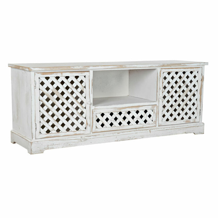 Mobilă TV DKD Home Decor Alb 140 x 40 x 54 cm Brad