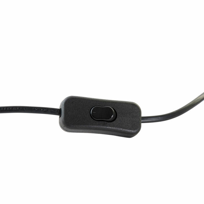 Lampă de masă DKD Home Decor Mozaic Porțelan Auriu* Poliester Alb 220 V 60 W (35 x 35 x 57 cm)