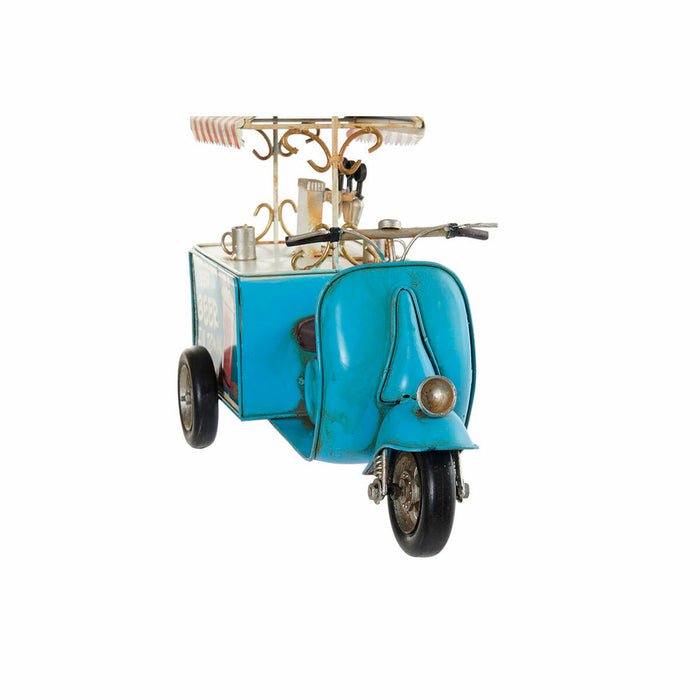 Figură Decorativă DKD Home Decor Galben Albastru Vintage 31,5 x 15 x 26,5 cm (2 Unități)