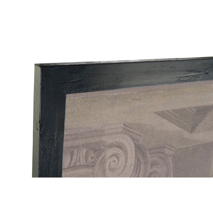 Paravan pliant DKD Home Decor Pânză Lemn (150 x 2 x 180 cm)