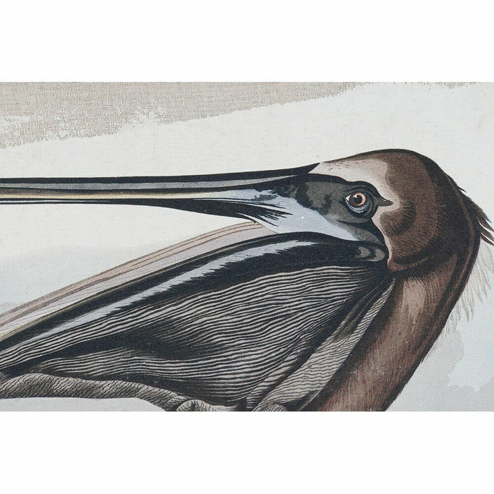 Tablou DKD Home Decor Pasăre Oriental 90 x 2 x 68 cm (2 Unități)