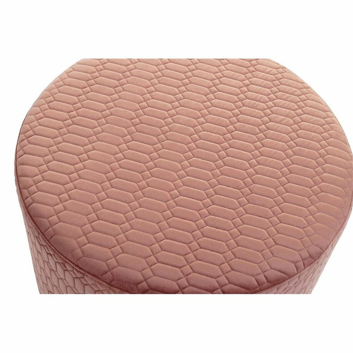 Suport pentru Picioare DKD Home Decor Roz Lemn MDF Sixties 55 x 55 x 35 cm